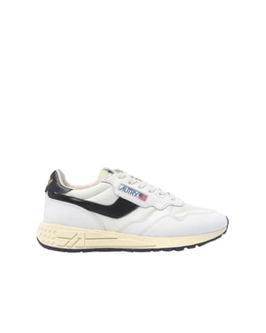 Autry Witte Leren Lage Sneakers