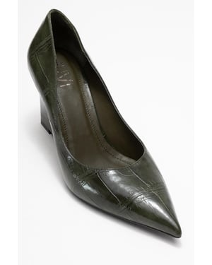 Puera Puntneus Sleehak Pump (Dames)