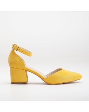 Marcelle Lage Blokhak Pumps