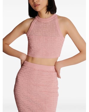 Monogram Halterneck Top