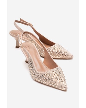 Thea Slingback Pump med Spetsig Tå (Dam)