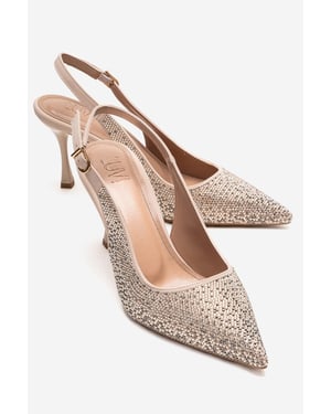 Johanna Slingback Dekorerad Stilettopump (Dam)