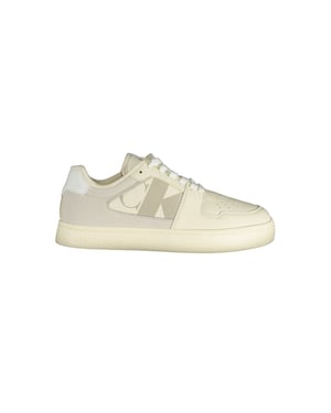 Calvin Klein Bianco Polyurethane Men Sneaker