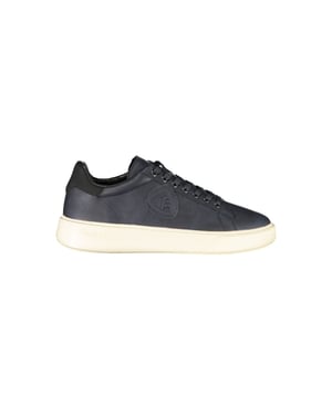 Blauer Blauw Polyurethaan Heren Sneaker