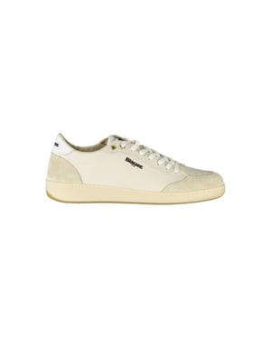 Blauer Bianco Poliuretano Heren Sneaker