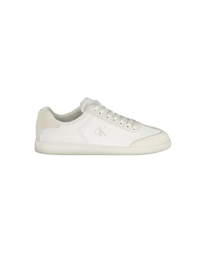 Calvin Klein Witte Polyester Heren Sneakers