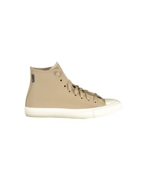 Converse Beige Leren Unisex Sneakers