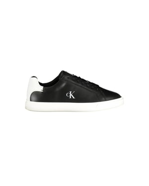 Calvin Klein Zwarte Polyurethaan Dames Sneakers