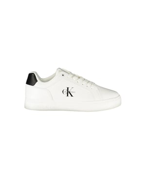 Calvin Klein Bianco Polyuretan Dam Sneakers