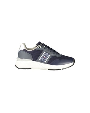 Blauer Blu Polyester Heren Sneakers