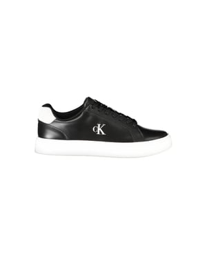 Calvin Klein Zwarte Polyurethaan Heren Sneakers