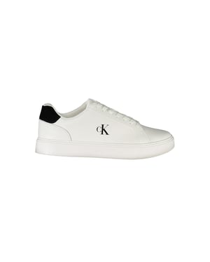 Calvin Klein Bianco Polyuretan Herr Sneaker