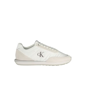 Calvin Klein Vita Återvunnen Polyester Herr Sneaker