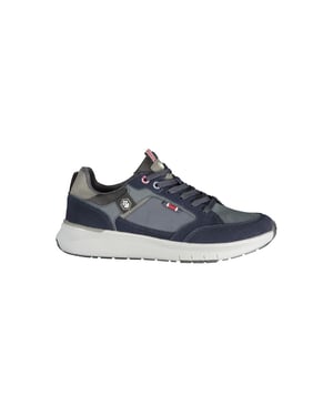 Lumberjack Blauwe Polyurethaan Sneakers voor Mannen