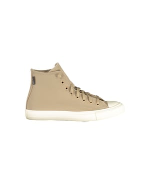 Converse Beiger Leer Unisex Sneaker