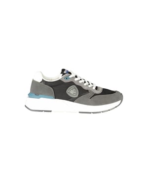 Blauer Nero Polyurethaan Heren Sneaker