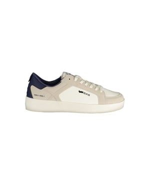 Gas Witte Polyurethaan Sneakers voor Mannen