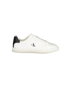 Calvin Klein Bianco Polyurethaan Dames Sneaker