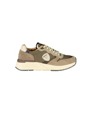 Blauer Grigio Poliuretano Heren Sneaker