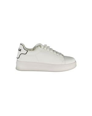Gaelle Paris Bianco Poliuretano Heren Sneakers