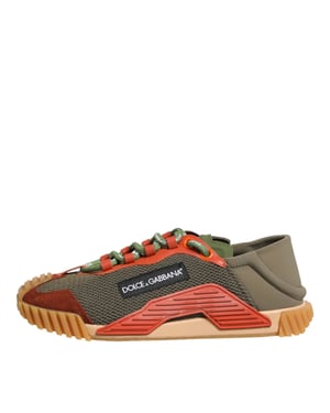 Dolce & Gabbana Multicolor Veter Sneakers Low Top NS1