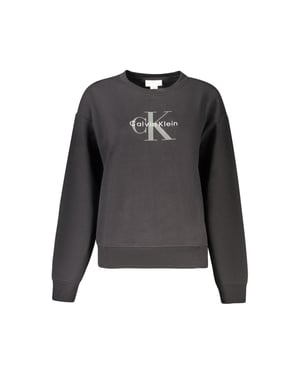 Calvin Klein Svart Bomullströja för Kvinnor
