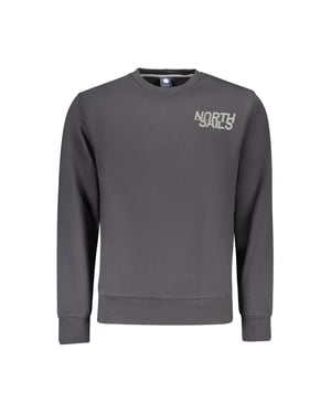North Sails Zwarte Katoenen Sweatshirt voor Mannen