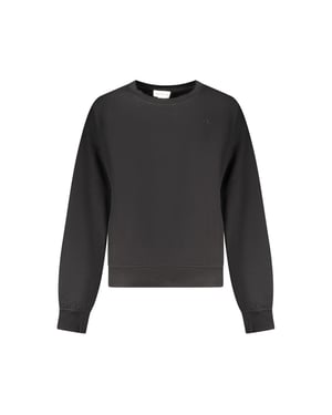 Calvin Klein Zwarte Katoenen Dames Sweatshirt