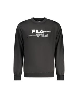 Fila Zwarte Polyester Heren Sweatshirt