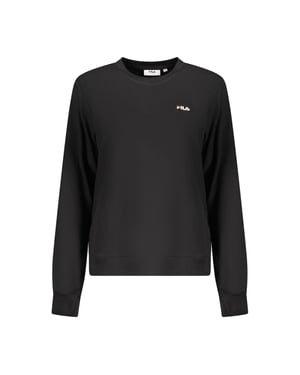 Fila Svart Bomull Damtröja