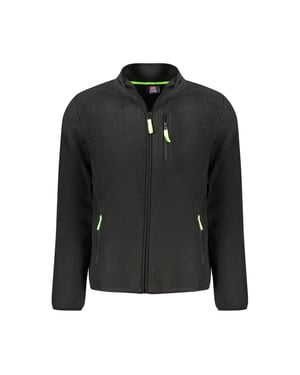 Noorwegen 1963 Zwarte Polyester Heren Sweatshirt
