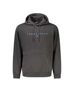 Tommy Hilfiger Zwarte Katoenen Mannen Sweater