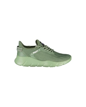 Blauer Verde Polyester Heren Sneakers