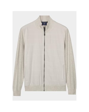 Baileys Vest heren cardigan zip front body ligh 612019/11