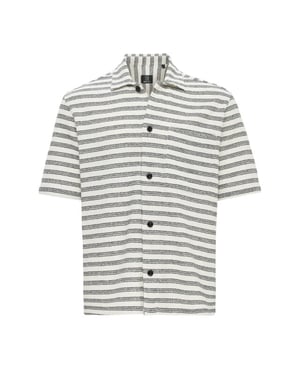 Genti Casual overhemd donker