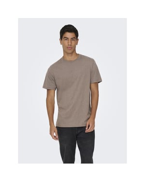 Only & Sons Onsmax life reg ss stitch tee noos