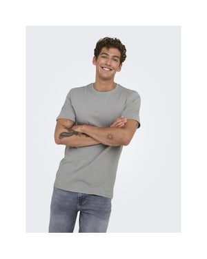 Only & Sons Onsmax life reg ss stitch tee noos