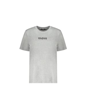Balmain-t-shirt med logotyp
