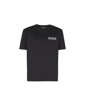 Balmain T-shirt met logo-opdruk