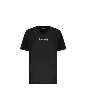 Balmain T-shirt met logo-opdruk