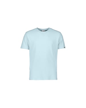 No Excess T-shirt crewneck solid jacquard licht