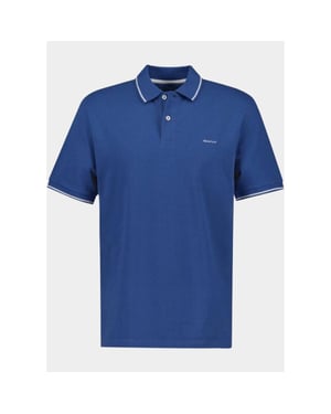 Gant Polo heren tipped piqué polo shirt 2062034/442