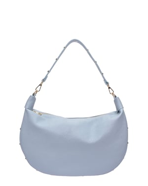 Isabella Rhea Turquoise Rundleer Tas