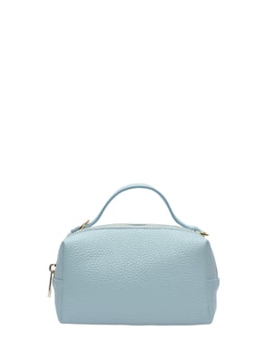 Isabella Rhea Turquoise Rundleer Tas