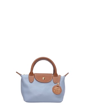 Roberta M Turquoise Rundleer Tas