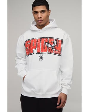 Spidey Oversized License Print Hoody