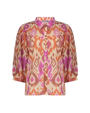 Geisha Blouse ecru dessin