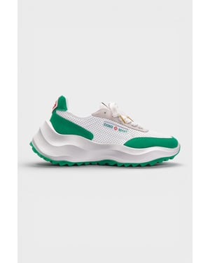 Casablanca Atlantis Kvinna Sneaker Vit Grön