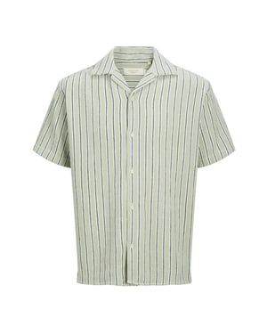 Jack & Jones Jorcoba stripe resort shirt ss sn jnr dessin