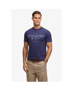 Superdry 1954 company relaxed tee raf